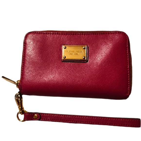 Michael Kors Handbags - MICHAEL KORS PLUM WALLET